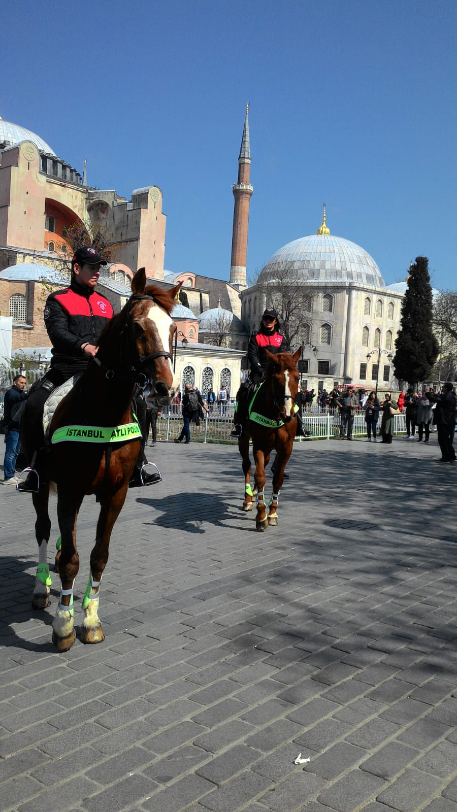 İstanbul da Atlı Polisler
